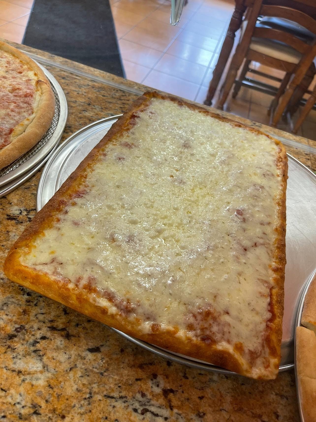 Sicilian Square Pizza.