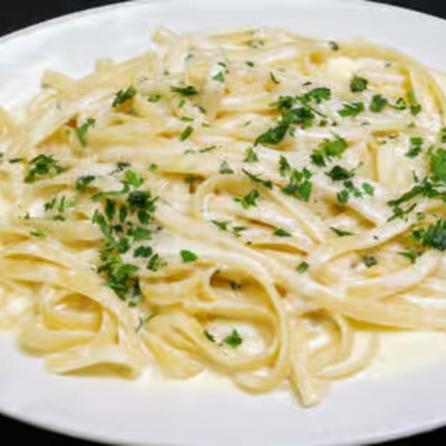 Fettucine Alfredo.