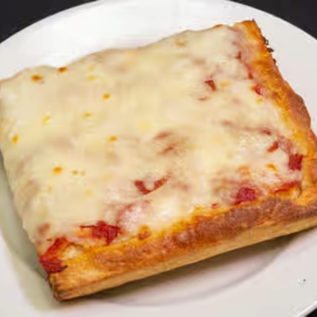 Sicilian Pizza Slice.