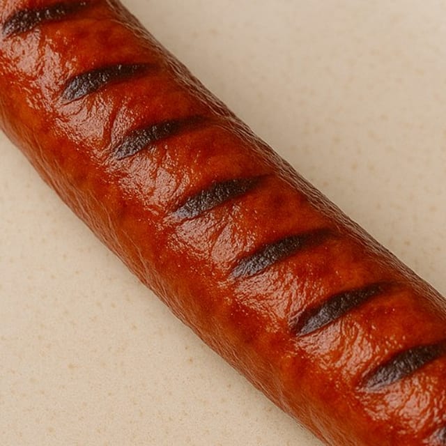 Beef Sausage.