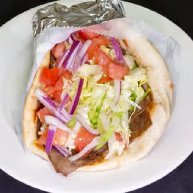 Lamb Gyro Wrap.