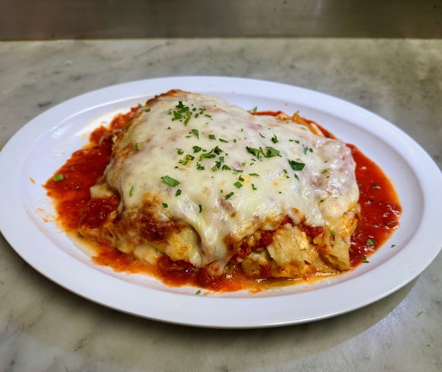 Meat Lasagna.