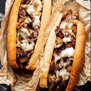 Pizza Cheesesteak Sandwich