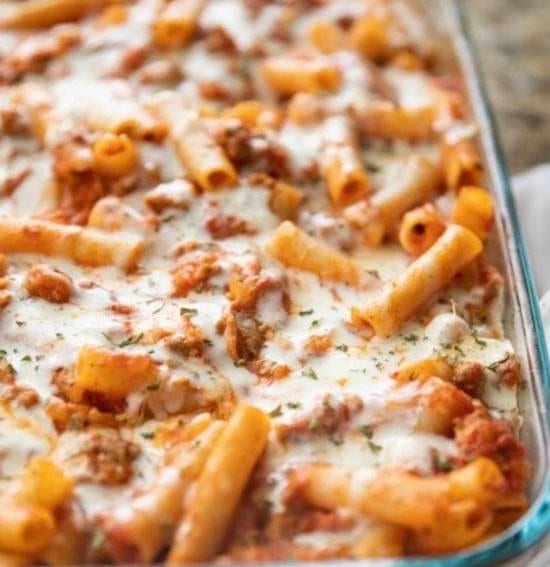Baked Ziti.