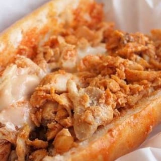 Buffalo Chicken Cheesesteak Sandwich