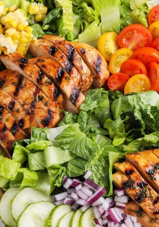Grilled Chicken Salad.